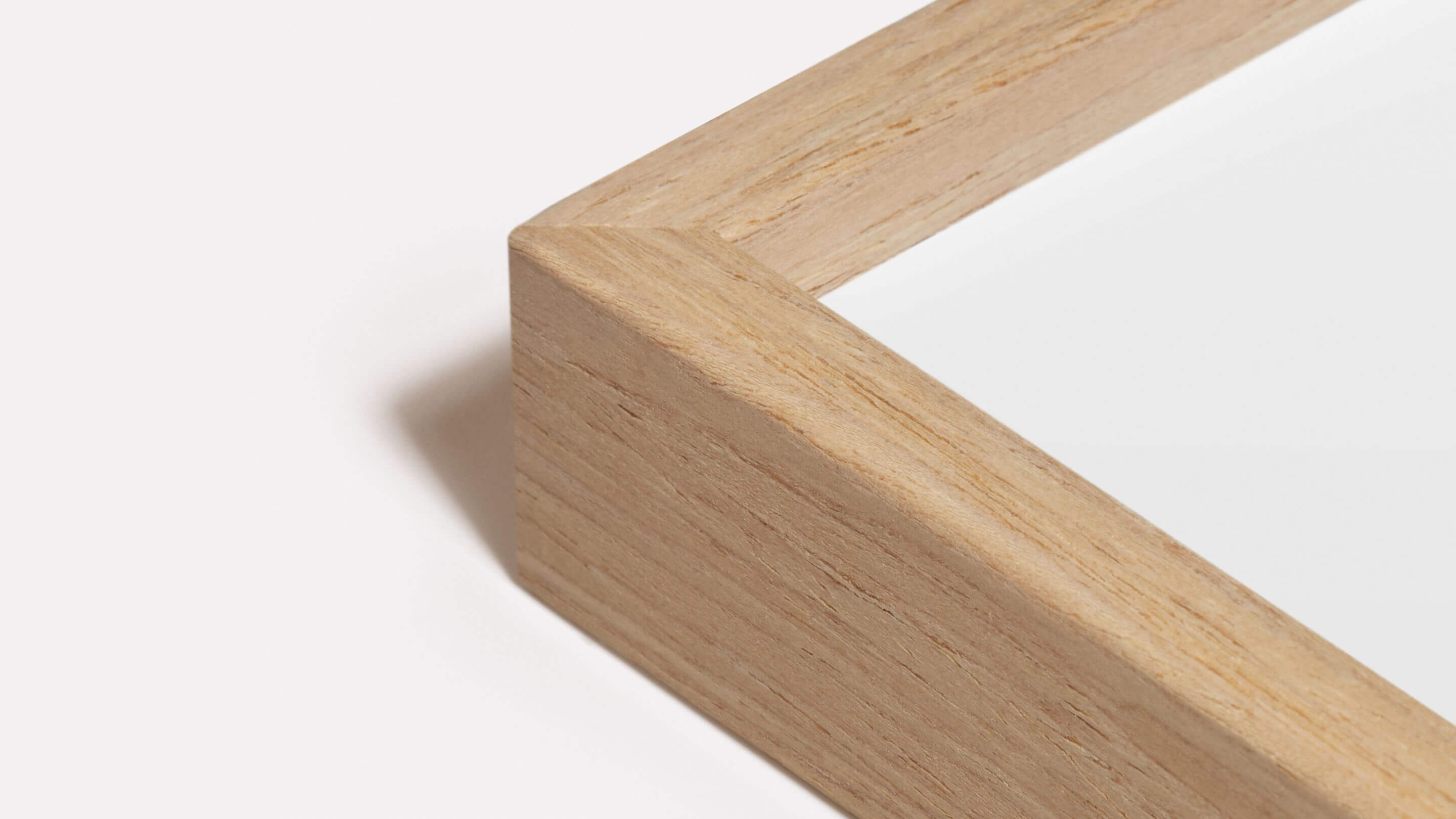 16x20 Thin Frame, Oak - Well-Made & Sturdy - Vossington