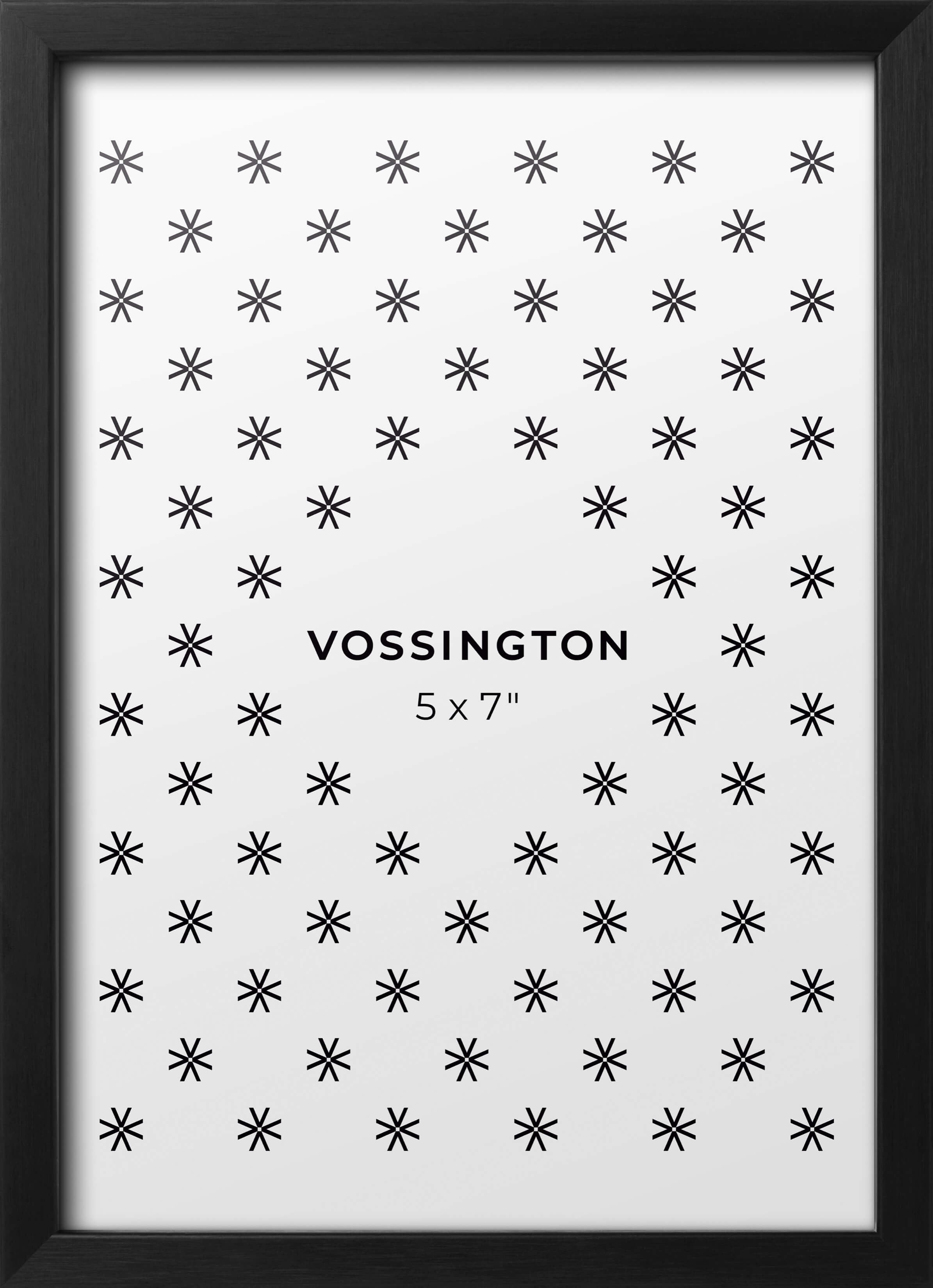 20x20 Thin Frame, Silver - Well-Made & Sturdy - Vossington