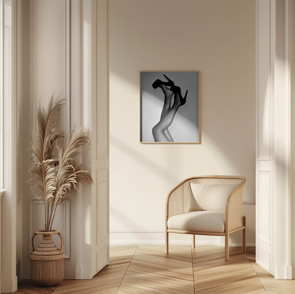 Fine Art Print, Velvet Pumps