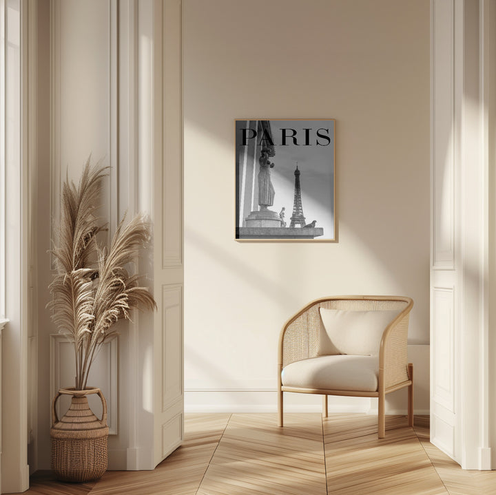 Fine Art Print, Paris Text 5