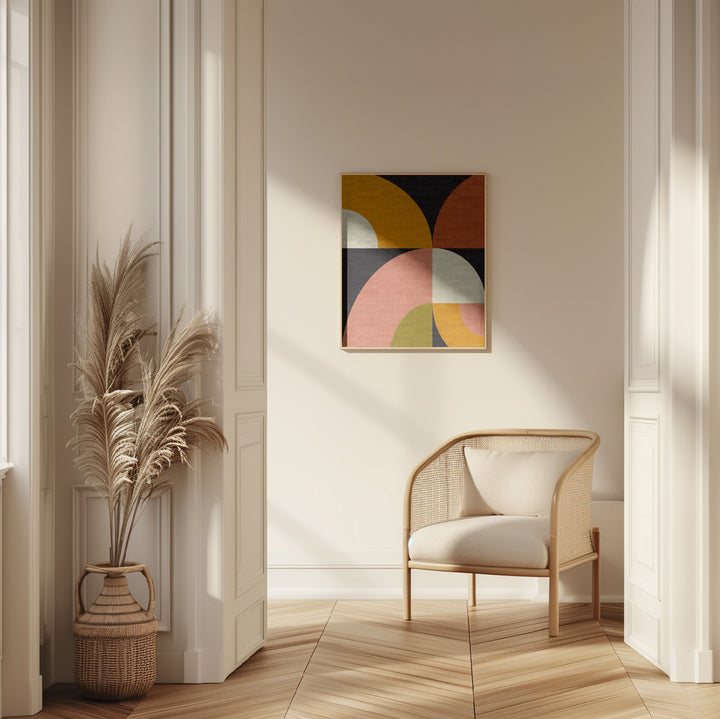 Fine Art Print, Geo Shapes Fall 21 Geo