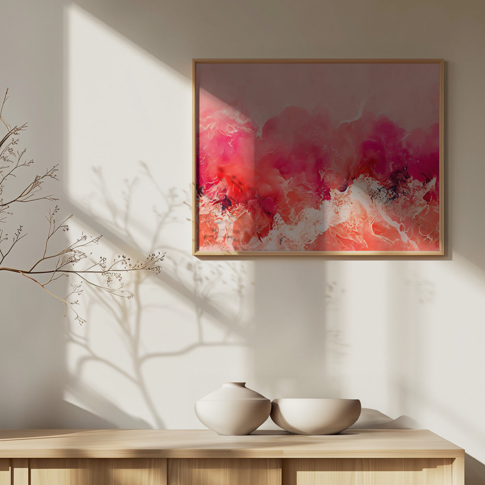 Fine Art Print, Pink Wave