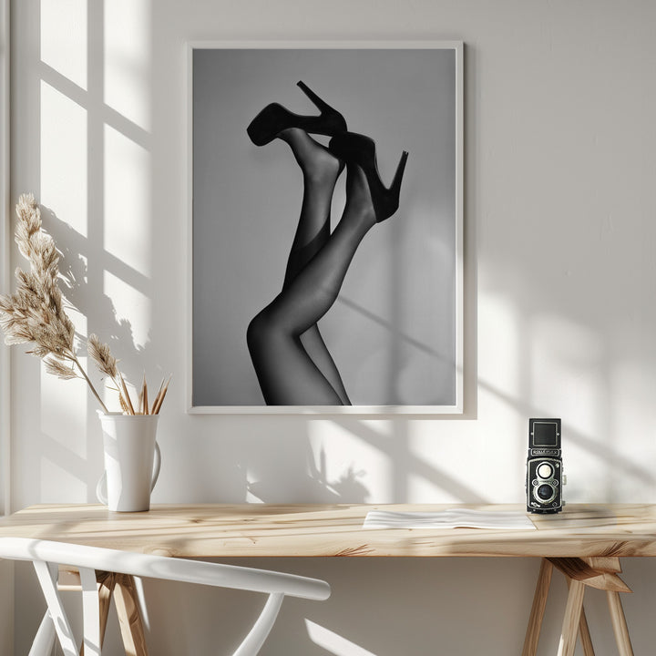 Fine Art Print, Velvet Pumps