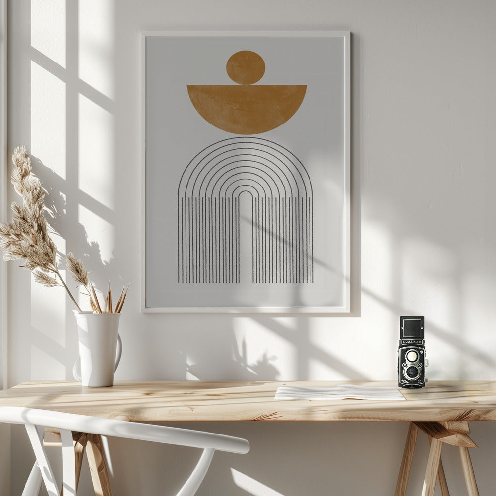 Fine Art Print, Arch Composition No7.