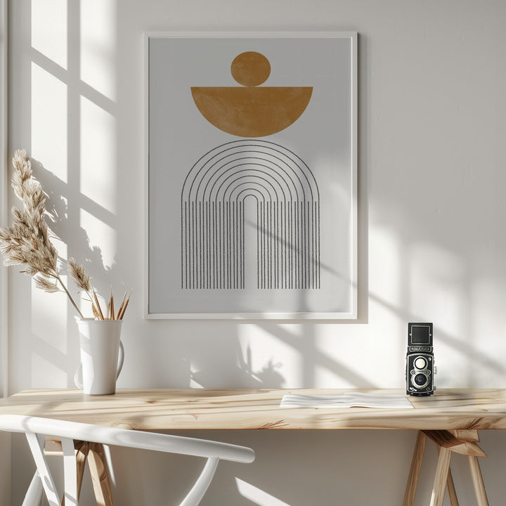 Fine Art Print, Arch Composition No7.
