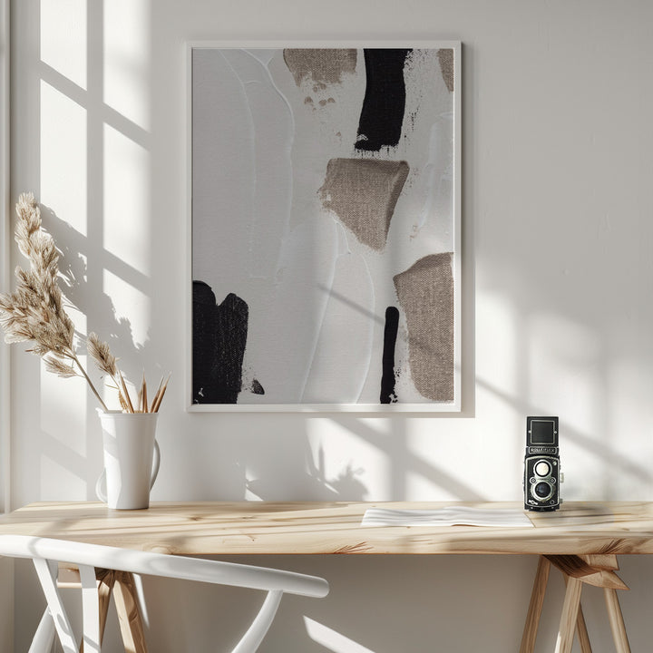 Fine Art Print, Abstract Swipes No 3