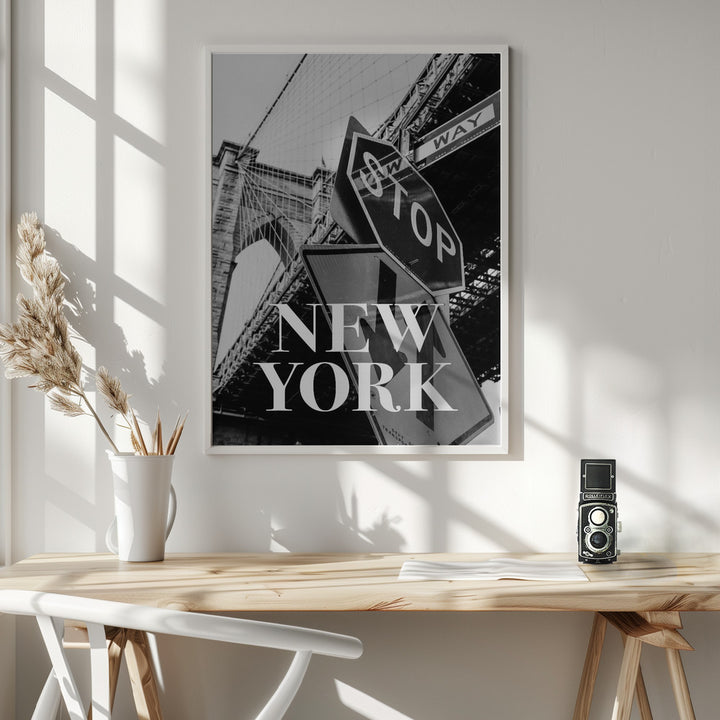 Fine Art Print, NYC Brooklyn Bridge