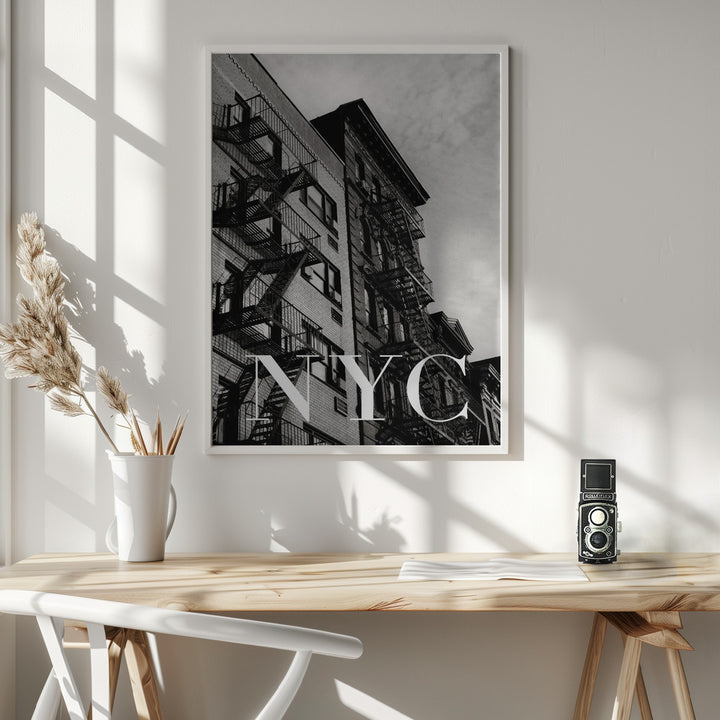 Fine Art Print, NYC Fire Escapes 2