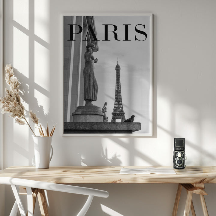 Fine Art Print, Paris Text 5