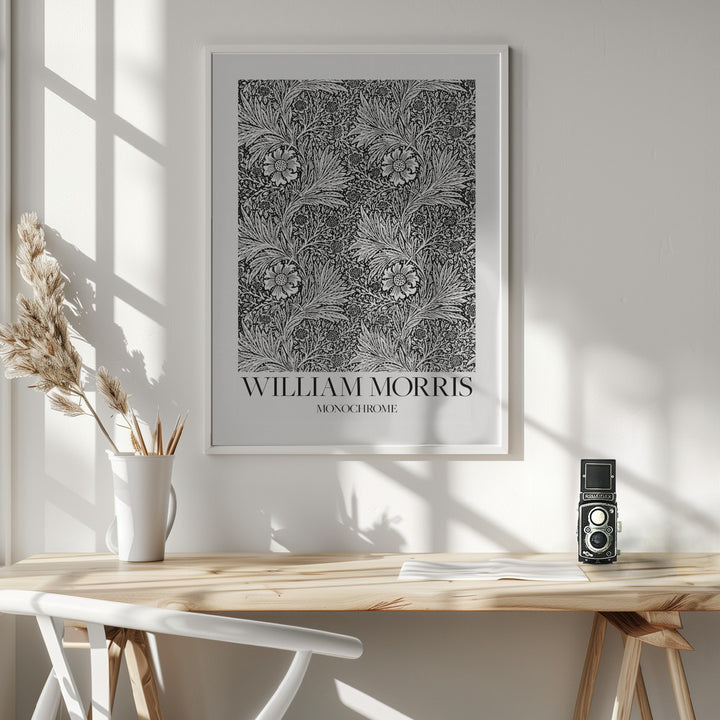 Fine Art Print, Marigold Monochrome