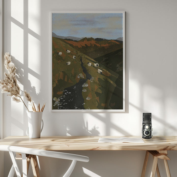 Fine Art Print, Connemara National Park, Ireland, Wall art Print