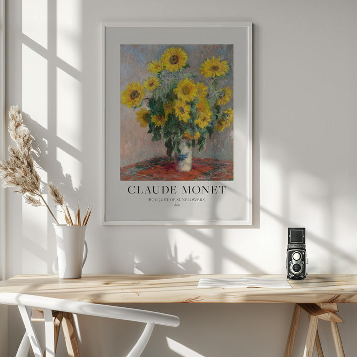 Fine Art Print, Bouquet Of Sunflowers