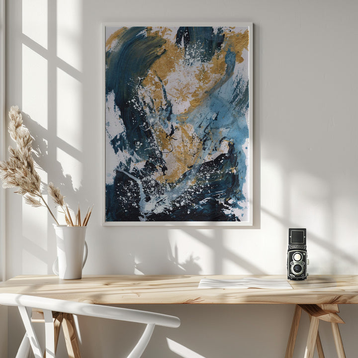 Fine Art Print, Golden Sea