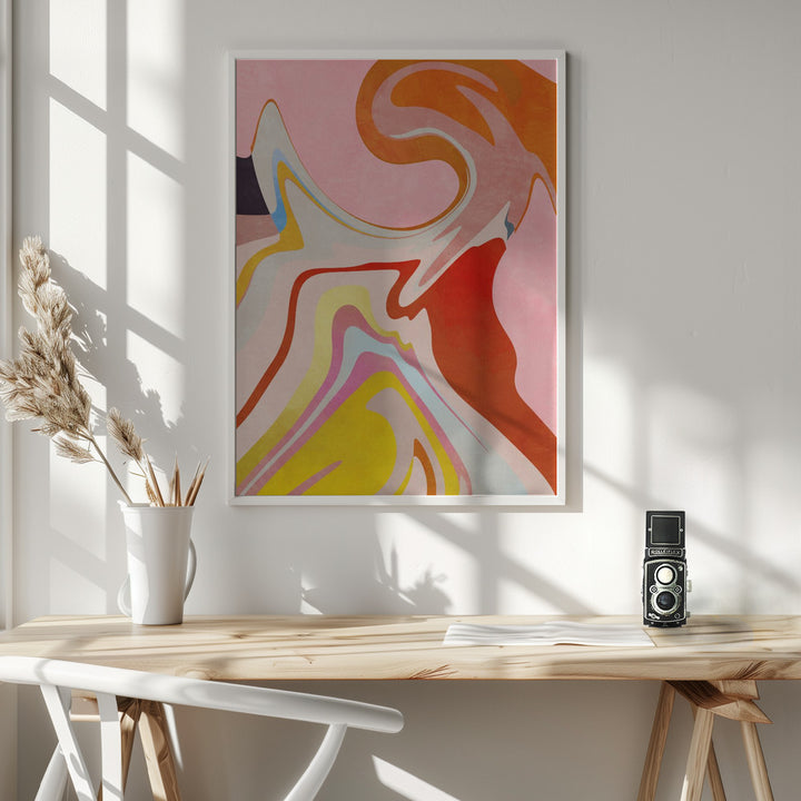 Fine Art Print, Organic Bauhaus Waved2