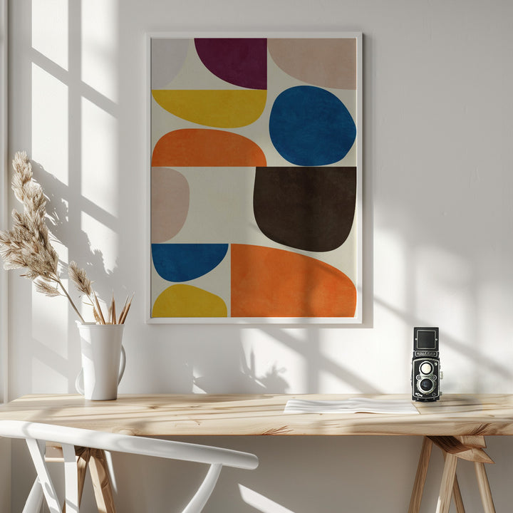 Fine Art Print, Vivid Bauhaus