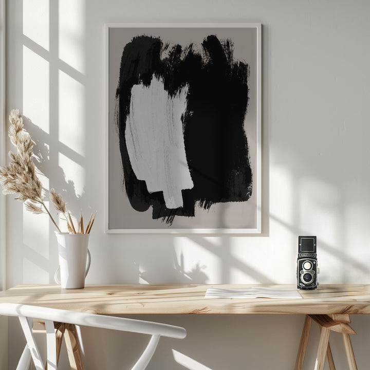 Fine Art Print, Abstract Brush Strokes 16
