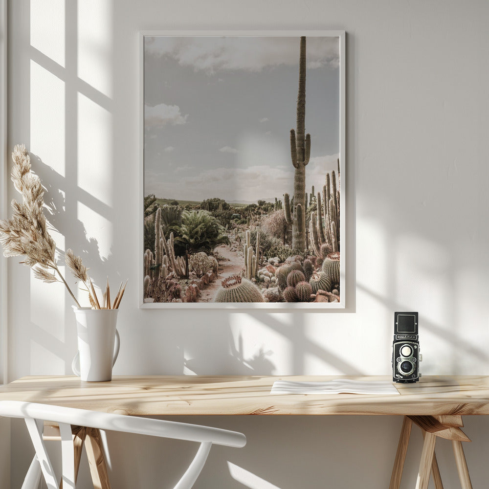 Fine Art Print, Cactus Farm