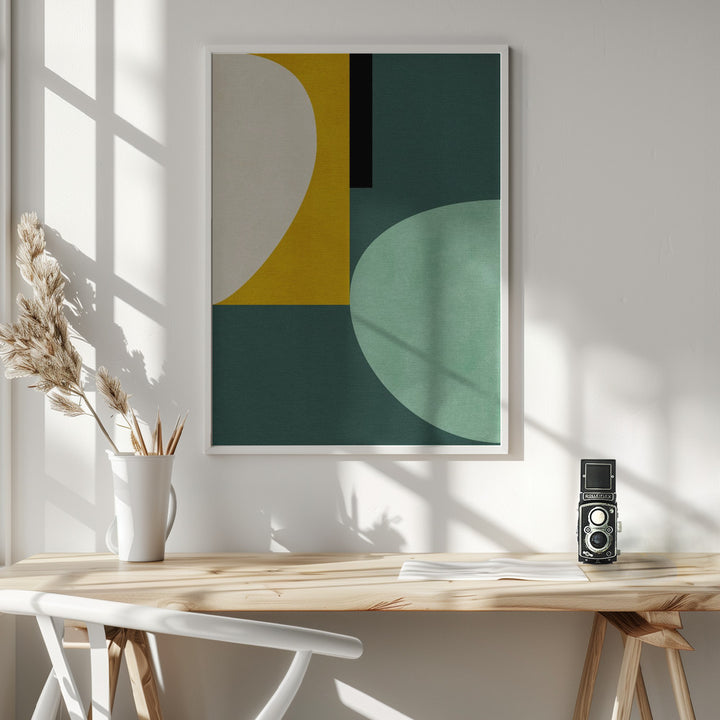 Fine Art Print, Rainbow Plus Shapes1