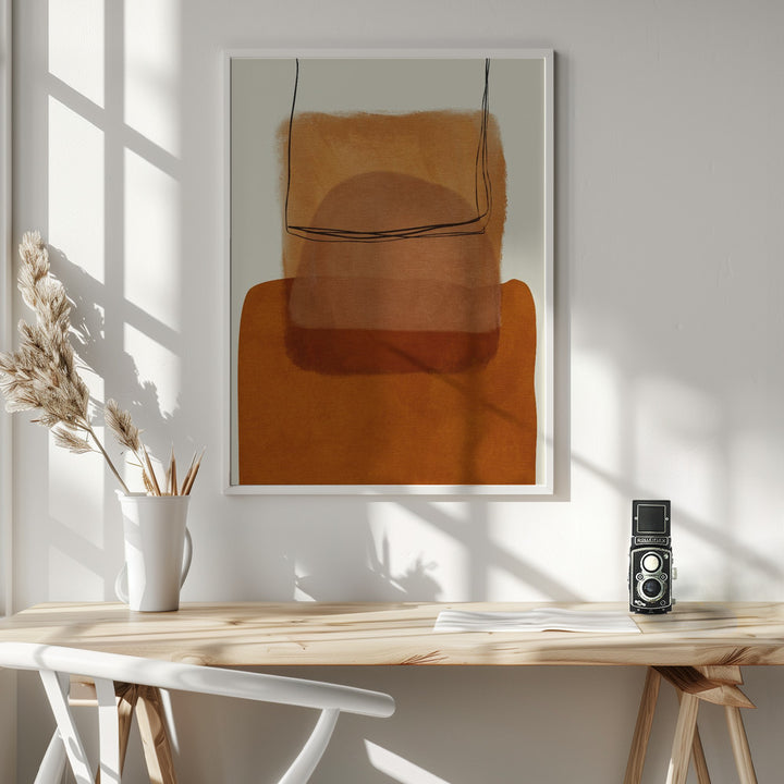 Fine Art Print, Painted Lines Desatur Kopie