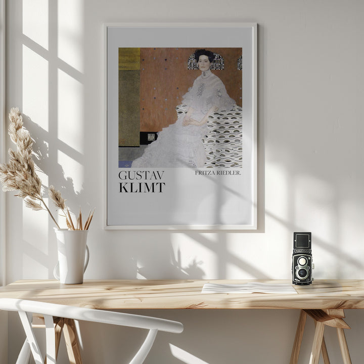 Fine Art Print, Bildnis Fritza Riedler (1906) Poster
