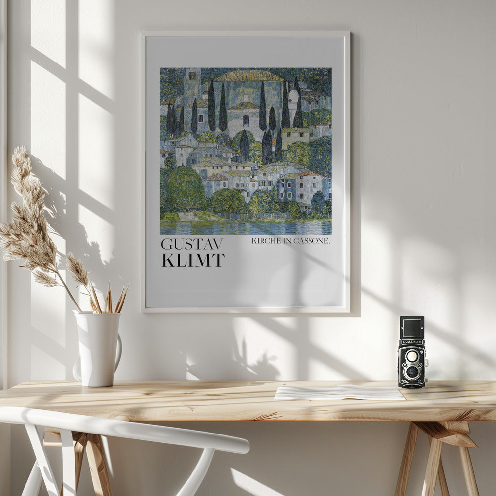 Fine Art Print, Kirche In Cassone (1913) Poster