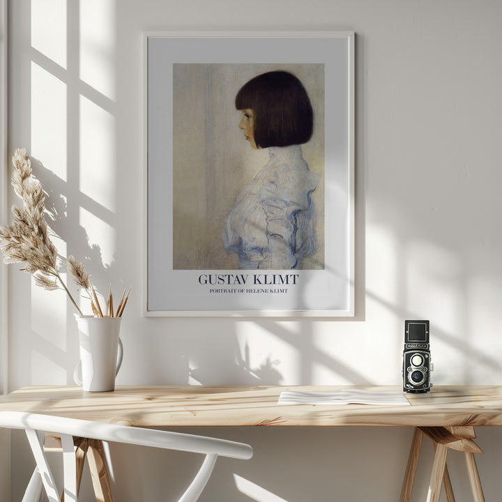 Fine Art Print, Portrait of Helene Klimt (1898) Poster