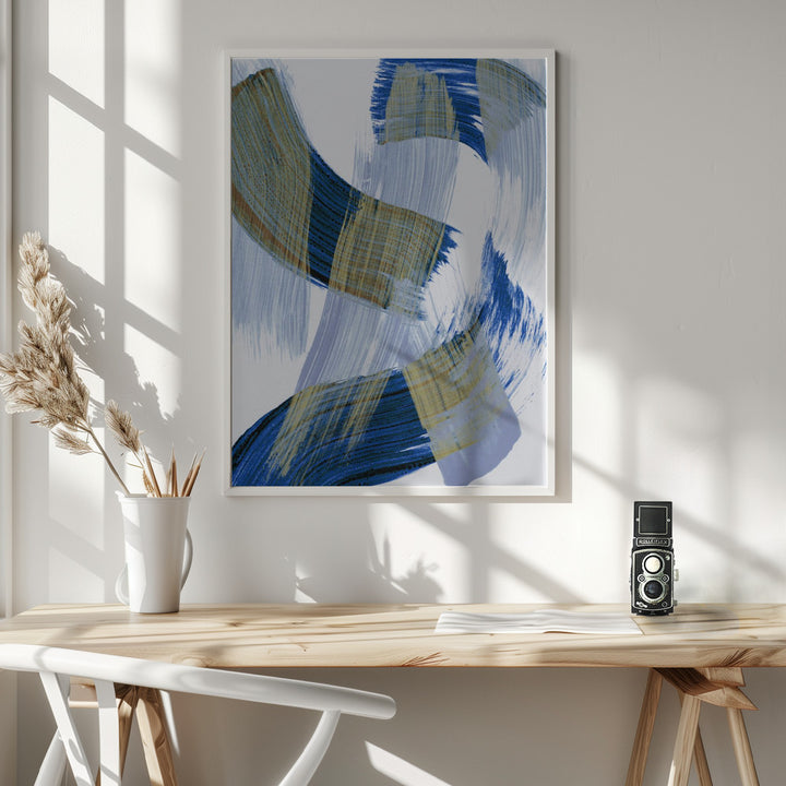 Fine Art Print, Abstract Brush Strokes 13