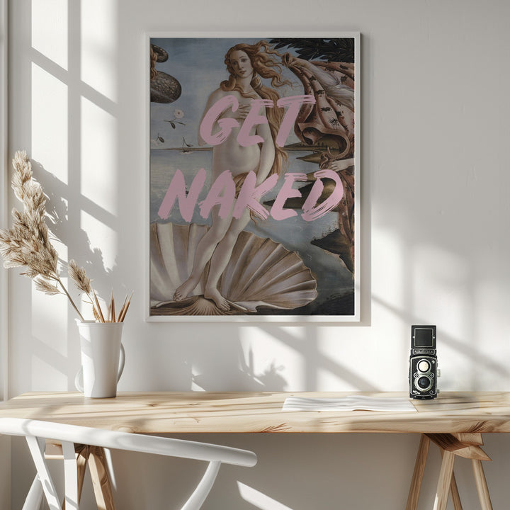 Fine Art Print, Venus get naked
