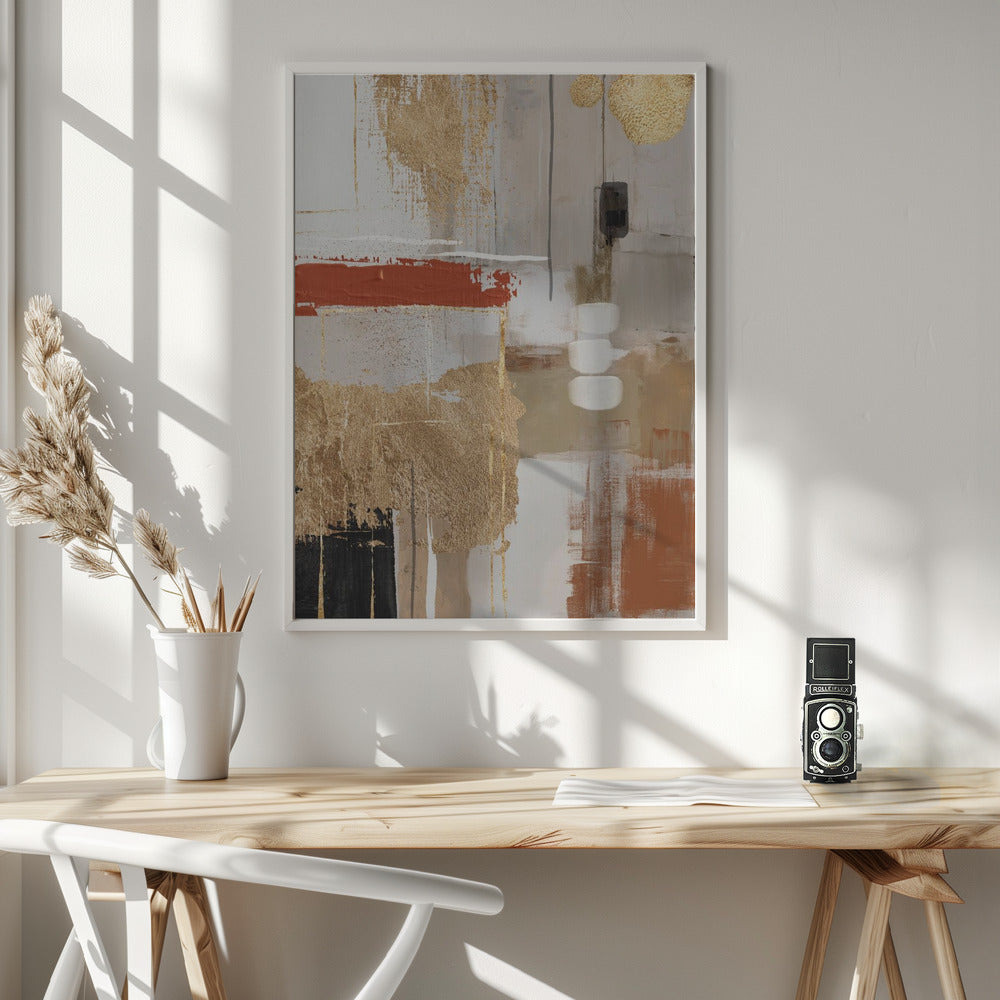 Fine Art Print, Terracotta Chaos 2