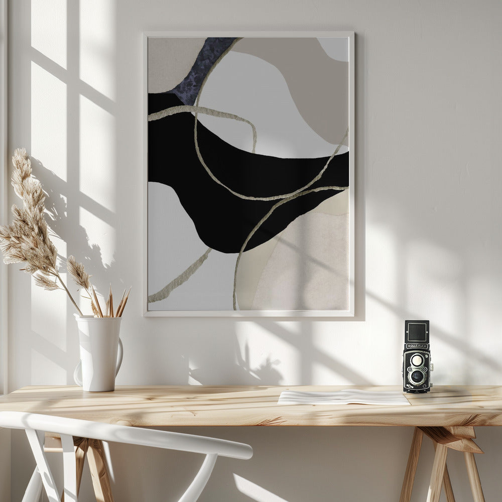 Fine Art Print, urves and Lines 3