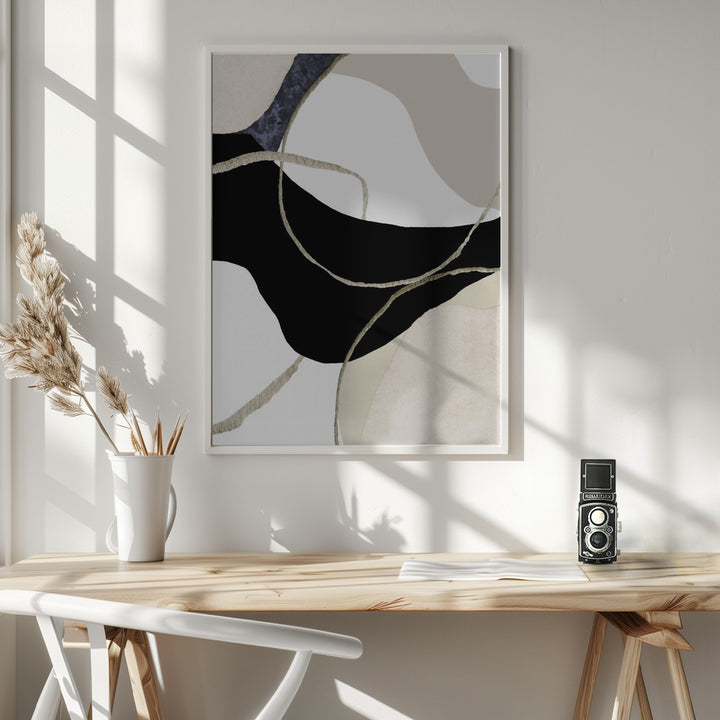 Fine Art Print, urves and Lines 3