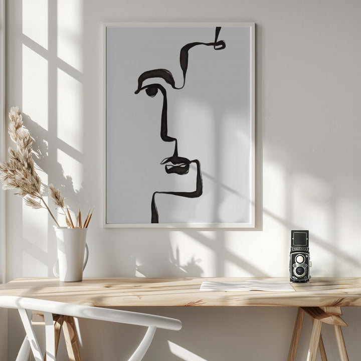Fine Art Print, Indicatedface