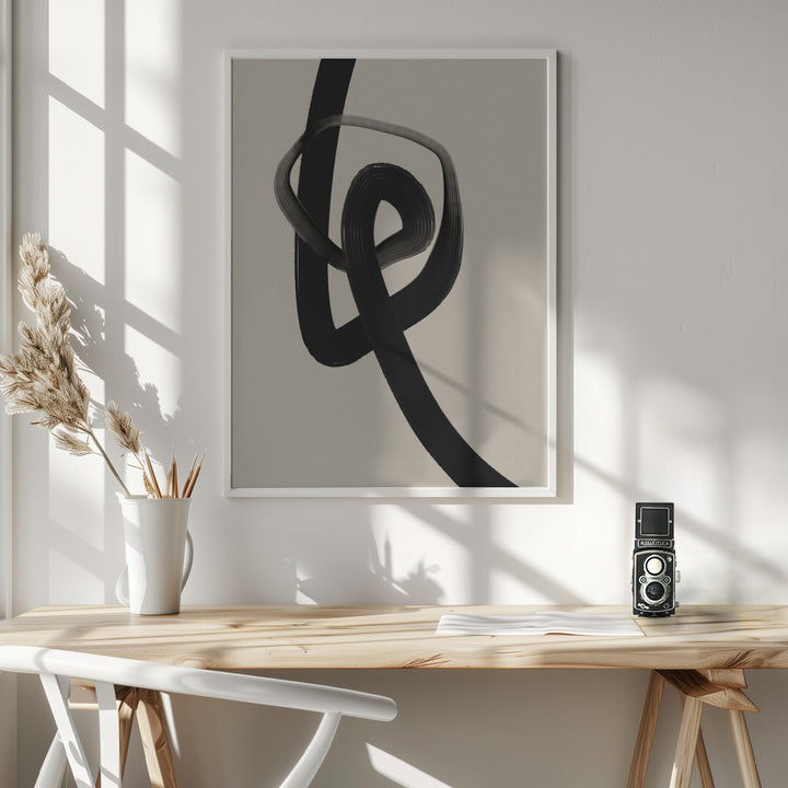 Fine Art Print, Blackstrokesno16