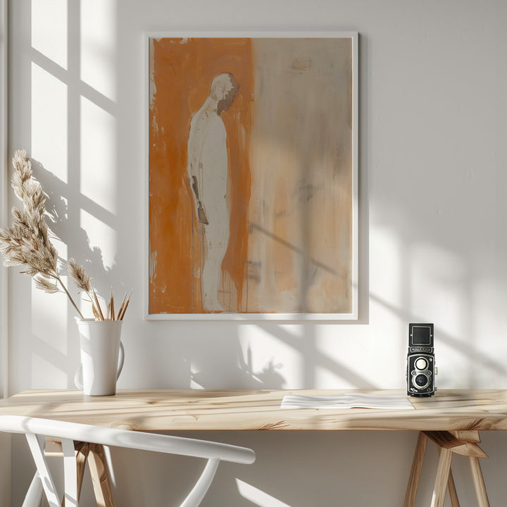 Fine Art Print, The Man In Orange