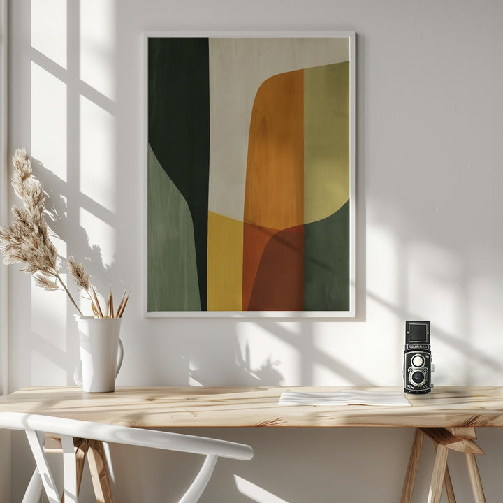 Fine Art Print, Poster Minimalist Geo 1