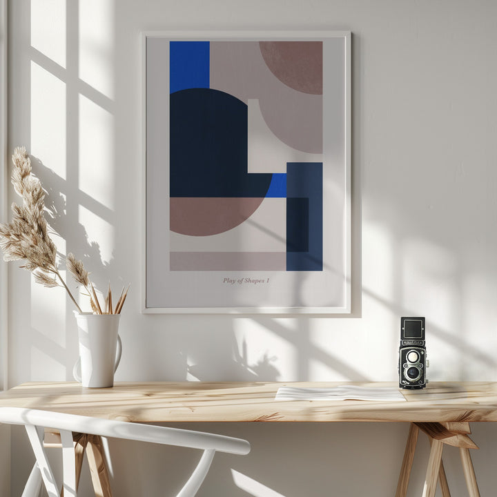 Fine Art Print, Play of Shapes 1