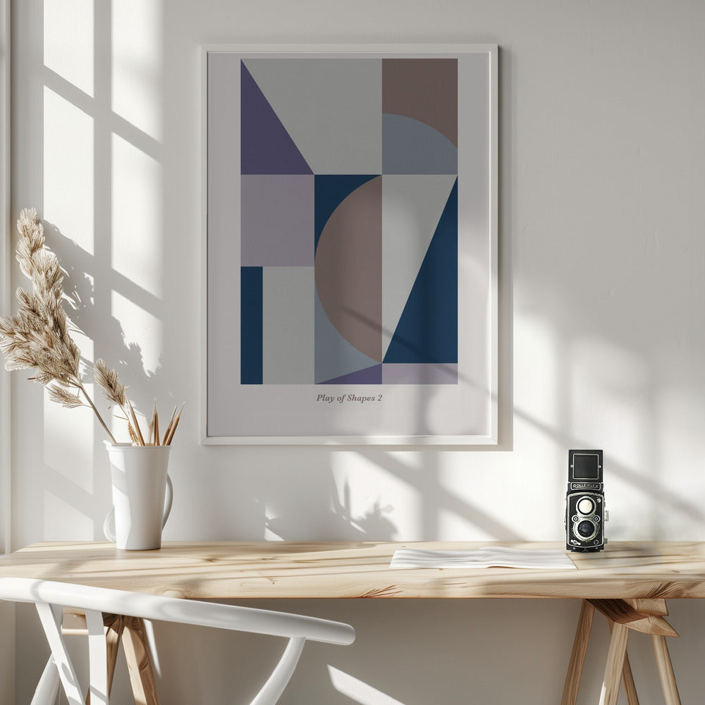Fine Art Print, Play of Shapes 2
