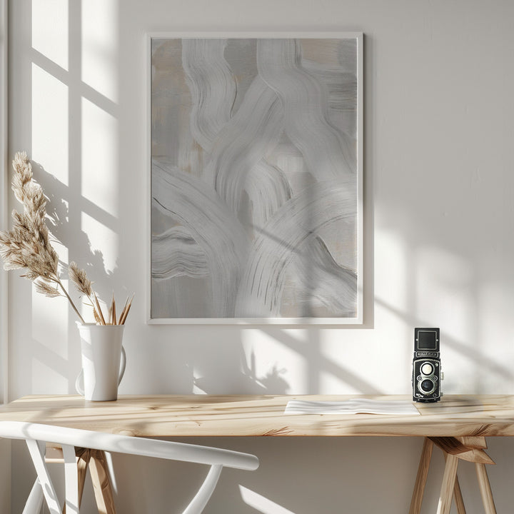 Fine Art Print, Abstract Brush Strokes 126