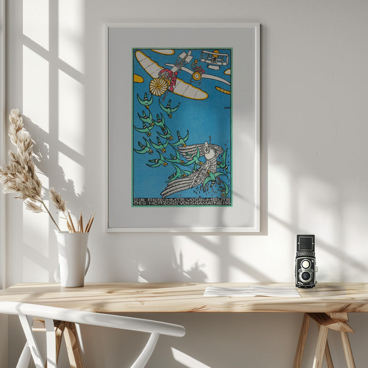 Fine Art Print, The Duke of Gramatneiss's Famous Pack of Birds