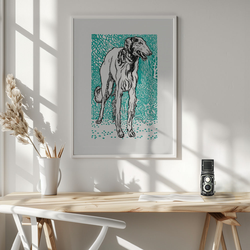 Fine Art Print, Greyhound