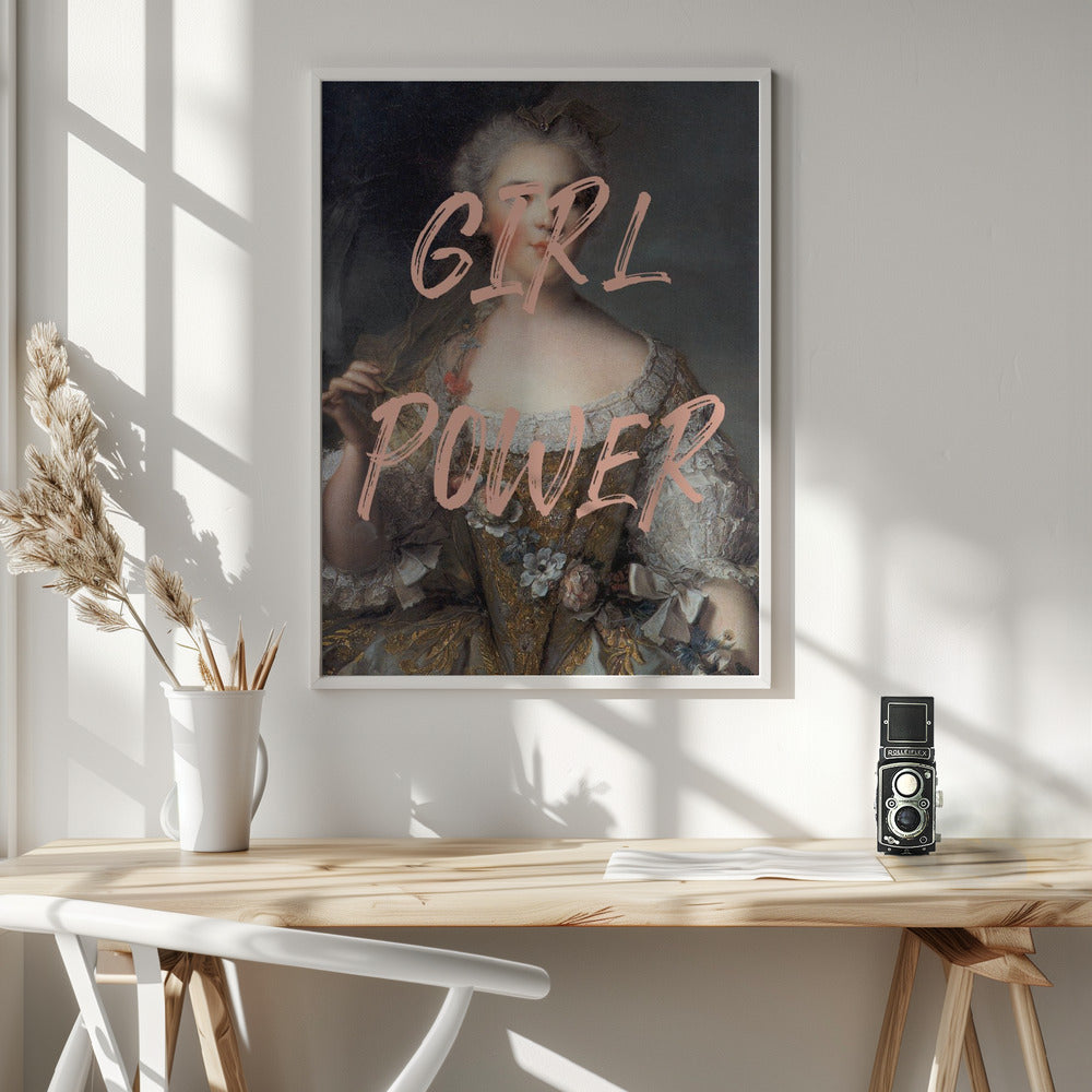 Fine Art Print, Girlpoweralteredart Ratioiso