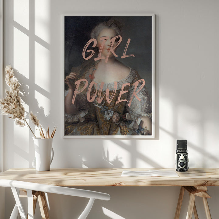 Fine Art Print, Girlpoweralteredart Ratioiso