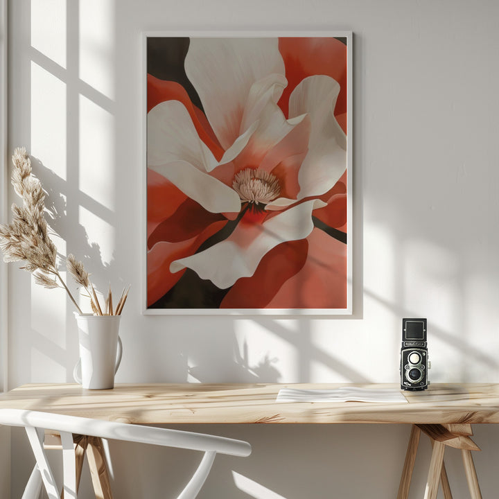 Fine Art Print, Painted Shapes and Plants 19