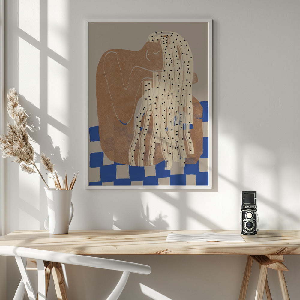 Fine Art Print, Moody girl