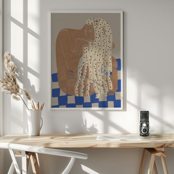 Fine Art Print, Moody girl