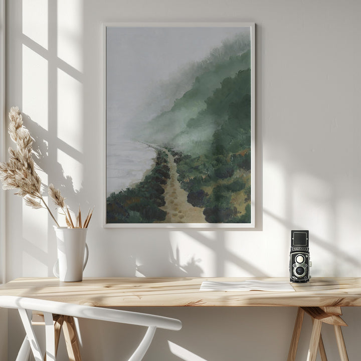 Fine Art Print, Edge in the fog