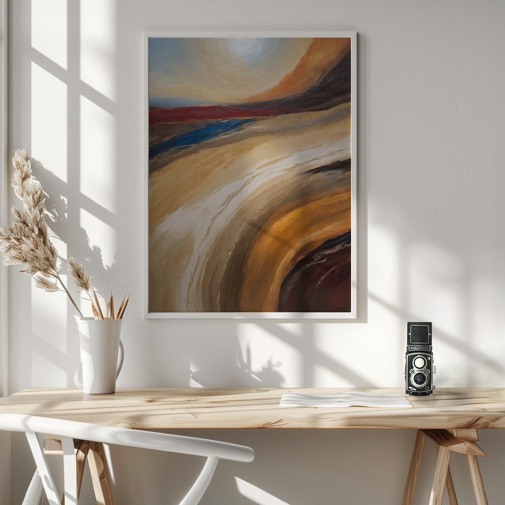 Fine Art Print, Sunset Over Rolling Sands