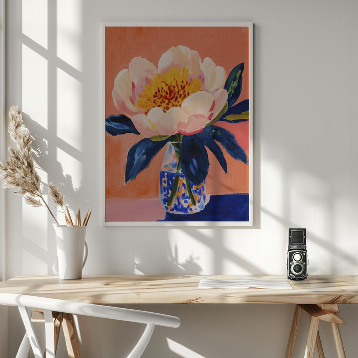 Fine Art Print, Blooming Peony
