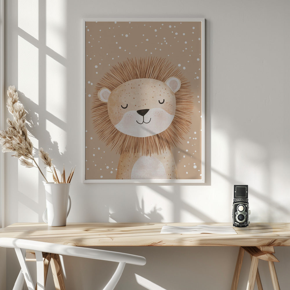 Fine Art Print, Happylion