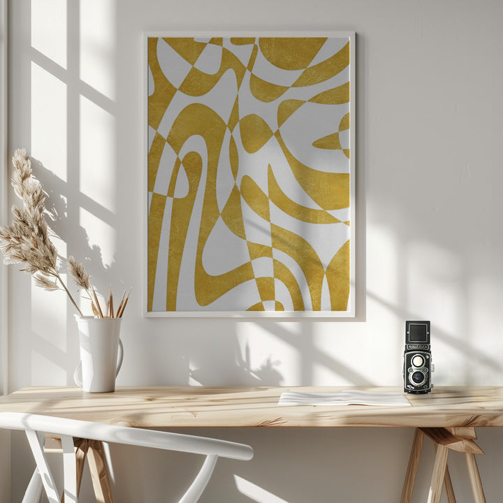 Fine Art Print, Funky Yellow Vibes